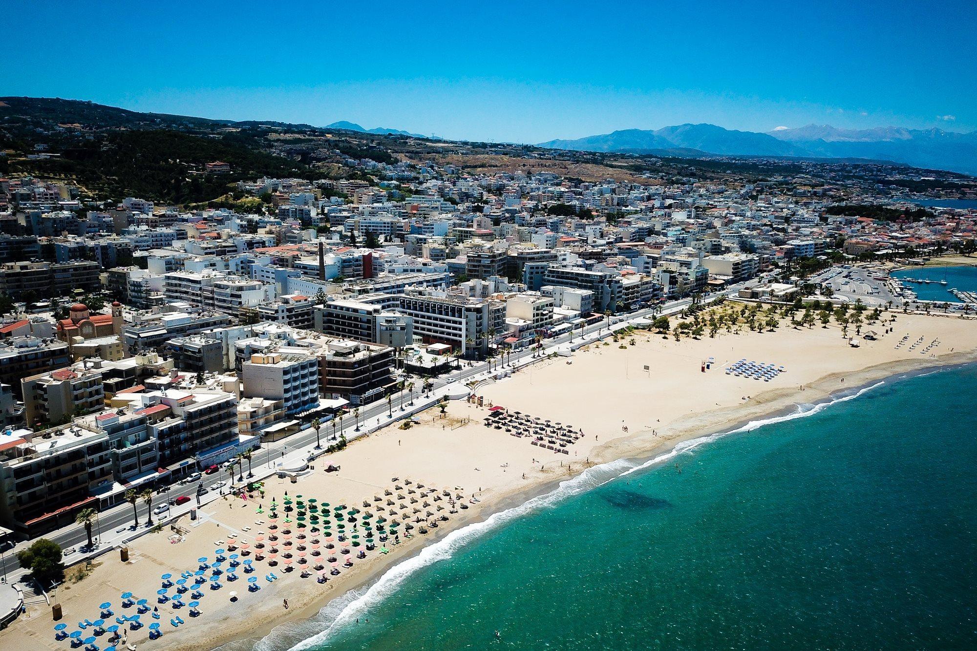 Theo Beach Hotel Apartments Rethymno  Exterior photo