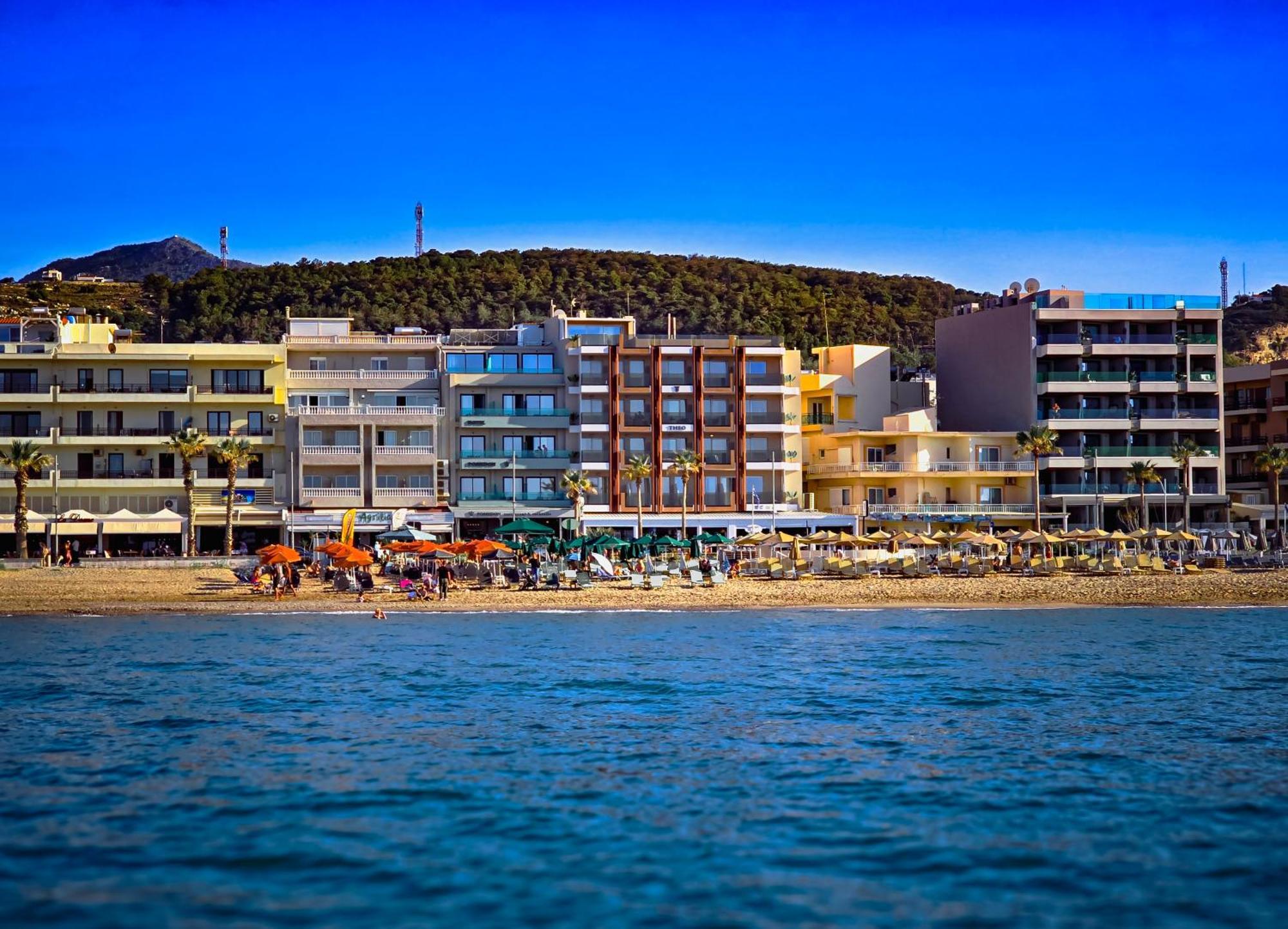Theo Beach Hotel Apartments Rethymno  Exterior photo
